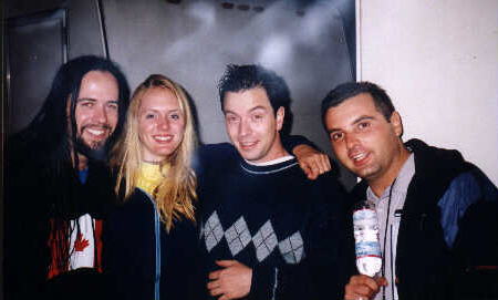 Chris(bass), Erin(My cool friend!!), Jake(guitar), Rob(guitar)