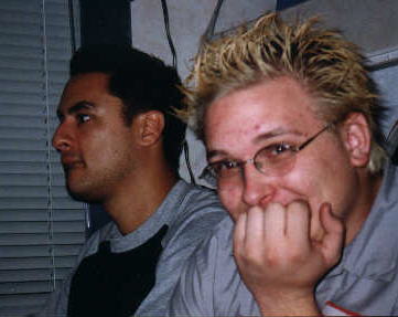 Jason(vocals for Strung Out) and my old friend Alex.