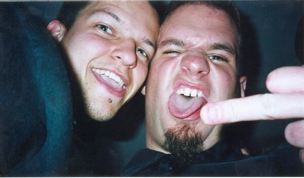 Daniel (so cute!), with Jarod from Taproot.