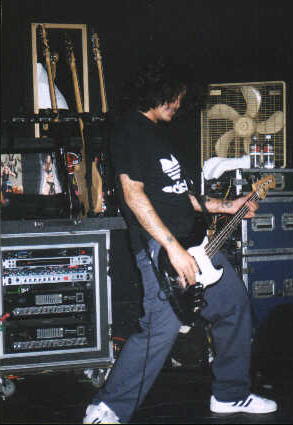 Mike A. (bassist) --Simon Says...I love the hair.
