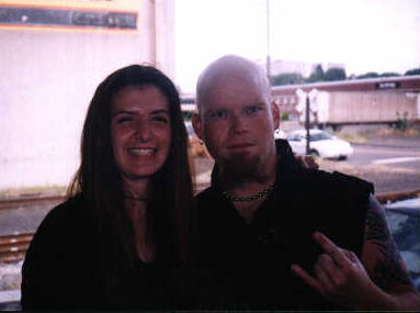 Me & Billy(drummer)....Like my big cheese grin??