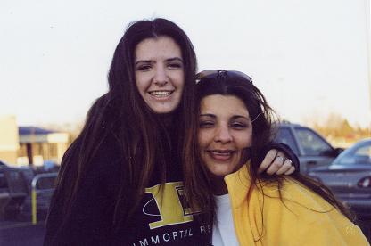 Me & my cousin, Christen