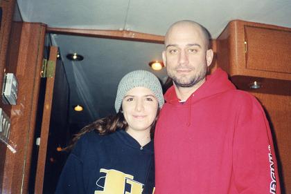 ME & SCOOTER!!! I was so nervous in this pic.