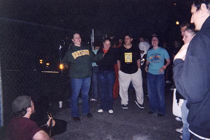 Sam's Jamboree after the show. I miss you Sam!!