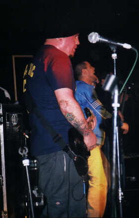 Terry with Dryden in the background...I really like this picture.